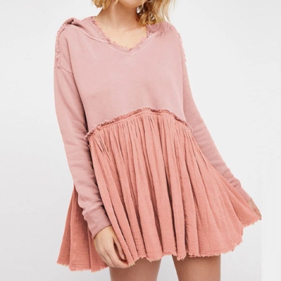 Swingy Pullover Tunic DRESS Summer Dreams Hoodie - Picture 5 of 7